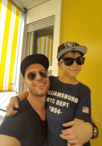 Oliver Martin Biography 28 OLIVER MARTIN Oliver Martin, Swiss entrepreneur and CEO with his son, showing family values as successful business leader